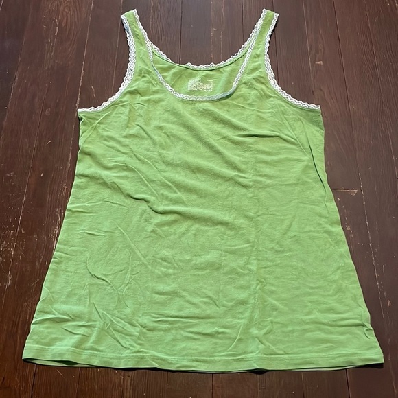 Gilligan & O'Malley Other - Women's Gilligan & O’Malley Sleepwear Tank Top With Lace Pajamas Large